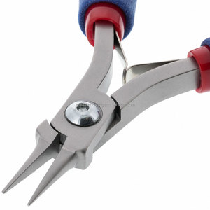 Tronex High Quality Grounded Short Needle Nose Pliers for Permanent Jewelry Welding Micro Welders Short Tip - Product Image 2