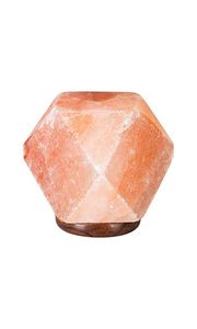 Lámpara USB de Sal Rosa del Himalaya Premium, Decoración Hecha a Mano para el Hogar y la Oficina, Feng Shui - Product Image 2