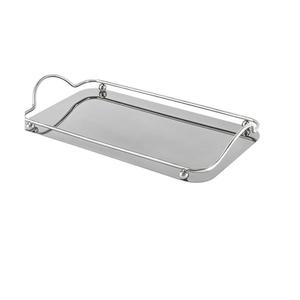 Bandeja de Servicio Metálica Hecha a Mano y Personalizable para Decoración de Mesa en Cocina, Catering, Desayuno, Restaurante, Cafetería y Hogar - Product Image 1