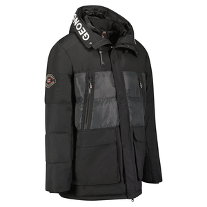 New Arrival Custom Loose Fit Men's Waterproof Zipper Puffer Jackets Premium Quality Winter - Product Image 3