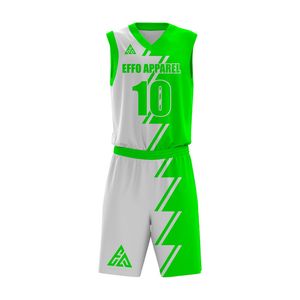 Conjuntos de Uniformes de Baloncesto para Hombre, Sublimados, Transpirables, de Secado Rápido, Cómodos, Personalizables, 100% Poliéster, Tallas Personalizables - Product Image 1
