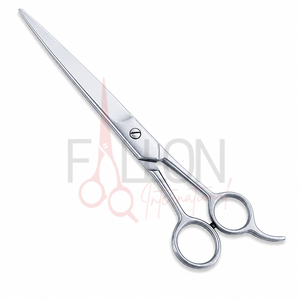 Silver Barber Scissors Professional Hair Cutting Scissors Stainless Steel Salon <b>Shears</b> - Product Image 1