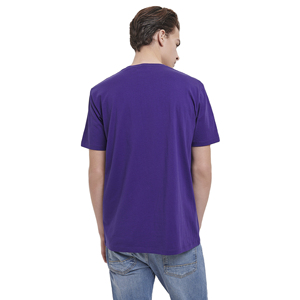 100% Cotton Short Sleeve T-Shirt Loose Fit O-Neck Streetwear Solid Breathable Anti-wrinkle Knitted Fabric Screen Printed <b>TShirt</b> - Product Image 1