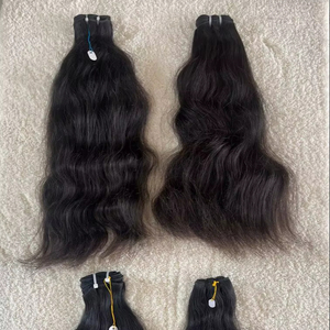 Cheveux humains indiens Remy de luxe 12A, double trame, double tirage, toutes couleurs, bouclés, ondulations profondes, cuticules alignées, BGGME, non traités, 100g - Product Image 1