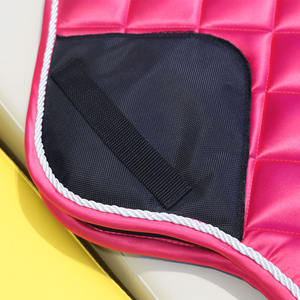 Almohadillas de Silla de Montar Transpirables para Caballos, Almohadillas de Silla de Montar de Satén para Doma y Salto Ecuestre - Product Image 2