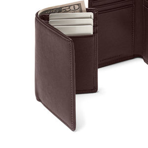 Top Trending Men's Slim Leather <b>Wallet</b> PU Card <b>Holder</b> & Coin Pocket for Travel Personalized Style Business New Fashionable - Product Image 2