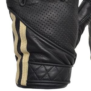 Guantes de Carreras de Cuero Genuino de Invierno para Hombre de Alta Calidad, Negros, para Deportes al Aire Libre, Motociclismo y Conducción en Carretera - Product Image 6