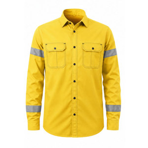 High Quality China Manufacture FRC <b>Shirt</b> Antistatic Workwear FR Work <b>Shirts</b> Wholesale Flame Retardant Clothing - Product Image 2