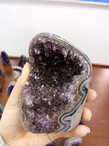 Geoda/Orificio/Clúster de Amatista <span class=keywords><strong>Natural</strong></span> Pequeña al por Mayor de Alta Calidad - Product Image 2