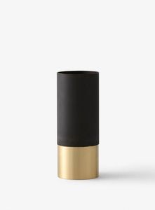 New Arrival White Marble Gold Base Flower Vase Luxury Decorative Accent For Modern Home Decor - Product Image 2