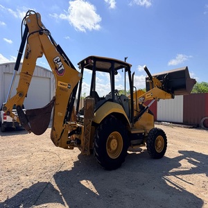Expédition rapide - Chargeuse sur pneus CAT 420 XE - 11 tonnes - 102 CV - Diesel turbo - Profondeur de creusement de 4,28 m |   Machine de construction 4x4 - Product Image 3
