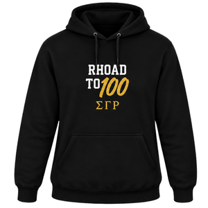 Sudadera con Capucha Negra Personalizada de la Hermandad Universitaria Sigma Gamma Rho para Mujer, Sudadera con Estampado Gráfico, Ropa Casual Universitaria - Product Image 1