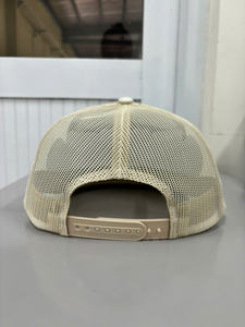 Gorra Trucker Unisex INJAE R 168 de Diseño Personalizado, Transpirable e Impermeable, con Panel Frontal de Lona con Patrón Marrón de Alta Calidad para Exteriores - Product Image 5