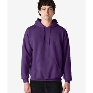 Sudadera con Capucha Unisex de Felpa de Algodón Resistente, Duradera y Cómoda, de Manga Larga, con Bolsillo Canguro, Sudadera Lisa de Invierno - Product Image 2