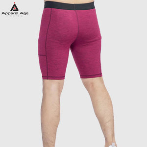 Breathable Custom Made <b>Compression</b> <b>Shorts</b> Gym Fitness Best Selling <b>Men</b> <b>Compression</b> <b>Shorts</b> - Product Image 2