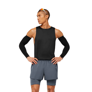 Shorts de course pour hommes Elite 2 en 1, 5 pouces, bleu titane, respirants, séchage rapide, shorts de sport pour la salle de sport - Product Image 3