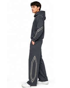 Custom Sportswear Tracksuit High Quality <b>Winter</b> Tracksuit Factory-Customized Eco-Friendly Fashionwear Tracksuit for Men's - Product Image 4