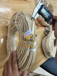 Núcleo de Ratán Vietnamita - Buen Precio para Núcleo de Ratán Natural Blanqueado - Material para Fabricación de Muebles, Artesanías, Embalaje Personalizado - Product Image 3