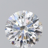 Diamante Cultivado en Laboratorio de Corte Excelente, 9 CT, VVS2, Color E, Forma Redonda Alargada, Certificado IGI, HPHT CVD, Diamante Suelto para Anillo de Compromiso