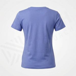 Camiseta de Verano para Mujer, Moderna, Casual, Cómoda, Cuello Redondo, Precio Económico, Ropa Urbana, Color Personalizado, Algodón Premium - Product Image 2
