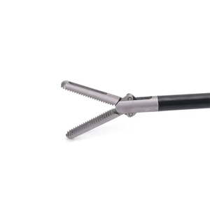 Pince laparoscopique articulée à double action, à embout conique, à mâchoires en carbure diamanté - Product Image 6