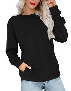 Ropa de Calle para Mujer, de Alta Moda, Cómoda y Duradera, en Oferta, Sudadera con Cuello Redondo, Última Moda Primavera-Otoño - Product Image 1