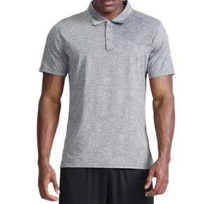 Polo de Manga Corta Blanco para Hombre, Algodón Oxford, Casual, Transpirable, Corte Regular, Diseño con Botones, Color Sólido, Estilo Tejido - Product Image 5