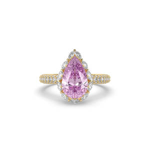 Bague de fiançailles solitaire légère de luxe en or massif 14 carats avec diamant ovale brillant de 3,50 carats cultivé en laboratoire, certifié IGI - Product Image 3