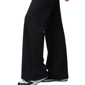 Leggings de yoga taille haute à jambes larges pour femme – Doux, extensibles, respirants, séchage rapide, tricotés – Tenue de sport et de détente - Product Image 6