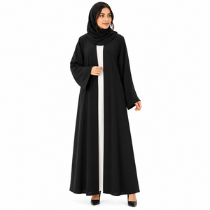 • Luxury Modest Islamic Clothing <b>Abaya</b> for Ladies • Women’s Premium Farasha Style <b>Abaya</b> • Fancy Party Wear Muslimah <b>Abaya</b> Dre - Product Image 4