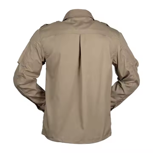 Uniformes Tácticos para Hombre y Mujer, Transpirables, de Lona, Resistentes a las Arrugas, Color Caqui, Camuflaje, Servicio OEM Personalizable, Entrenamiento Táctico - Product Image 5