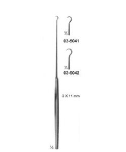 Rétracteurs de plaies fins (rétracteurs Dura- et Cutanés) |   Excavateurs dentaires manuels en acier inoxydable de qualité supérieure, modèle Vitra Instruments - Product Image 1
