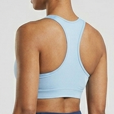Sujetador deportivo con cuello redondo para mujer, espalda cruzada, para yoga, gimnasio, fitness, top corto, a prueba de golpes, acolchado, para correr - Product Image 4