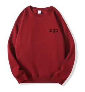 Sweat-shirt unisexe à col rond surdimensionné pour homme et femme, sweats à capuche personnalisés avec motif imprimé, 100% coton pour l'automne - Product Image 3