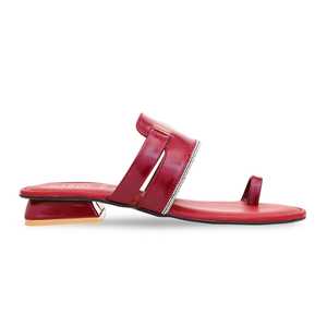 Maroon Zapatos DE SEGURIDAD formales FR0536 para trabajo y ropa de oficina - Product Image 3
