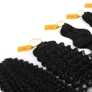 <span class=keywords><strong>Extensions</strong></span> de <span class=keywords><strong>cheveux</strong></span> humains au crochet à pointe en plumes réutilisables de 100g, 18 pouces, <span class=keywords><strong>cheveux</strong></span> bouclés crépus - Product Image 5