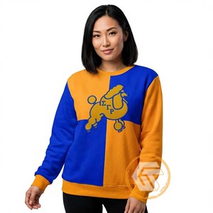 Sweat-shirt à capuche personnalisé de haute qualité en coton molletonné brodé Sigma Gamma Rho pour femmes, style sororité - Product Image 1