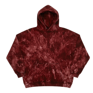 <b>Men's</b> Regular Fit Solid Acid Wash Anti-Pilling 100% Cotton French Terry Casual Hooded <b>Sweatshirt</b> 300g Winter Wear - Product Image 2