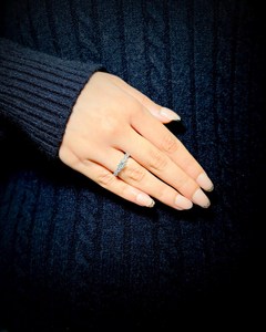 Modern Princess And Pear Cut Moissanite Five Stone <b>Ring</b> For Women's original <b>925</b> Sterling <b>Silver</b> Wedding Party Gift For Bride - Product Image 4
