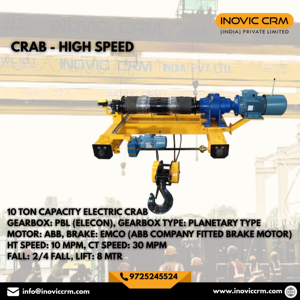 Máquina Eléctrica para Captura de Cangrejos INOVIC CRM de Alta Resistencia con Cable de Acero |   Unidad de Elevación Industrial Resistente para la Manipulación de Cargas Pesadas - Product Image 2