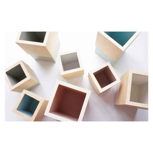 Contenedor de Basura para Exteriores de Calidad Superior, Diseño Rectangular Japonés, Interior de Madera, Caja de Almacenamiento - Product Image 1
