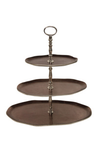 Support à gâteau à 2-3 niveaux de haute qualité, tour à pâtisserie, assiettes à fruits pour mariage, maison, anniversaire, support décoratif en métal - Product Image 6