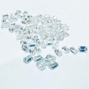 Piedra Suelta de Corte Esmeralda de 4.00 x 2.80 mm, Cultivada en Laboratorio, Color DF, Claridad VVS2/VS1, Acabado de Grado Lujo, Refinada - Product Image 5