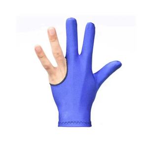 High-End Men's Women's Three-Finger <b>Billiards</b> Gloves Breathable Thin Design Spandex 19cm Durable for Table Tennis Left/Right - Product Image 1