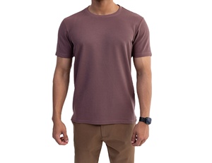 Vente en gros Pull décontracté à manches courtes et col rond pour hommes Chemise de couleur unie pour hommes t Shirt pour hommes et femmes - Product Image 1