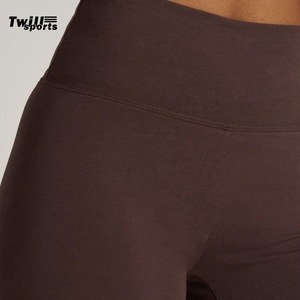TWILL SPORTS 2026 Leggings en coton pour femme, taille haute, effet push-up, respirants, pour le sport, la gym et le fitness, style décontracté, compression sportive, tendance TikTok - Product Image 3