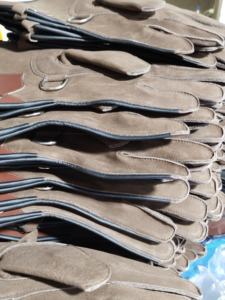 Guantes de Cetrería de Cuero Nubuck de Doble Capa Suaves Plus, Colección de Cetrería, Color y Talla Personalizados, Venta al por Mayor, Recién Llegados - Product Image 5