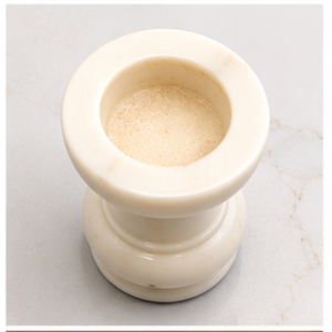 Round Marble Incense <b>Burner</b> Tabletop Indoor Decor Traditional Design Durable Living Room All Seasons - Product Image 3
