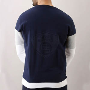 Sudaderas de invierno para hombre, nuevo estilo, color liso, venta al por mayor, sudaderas básicas más vendidas para hombre - Product Image 2