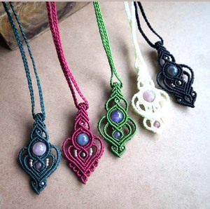 Shree Om Creations Pendentif Œil de Tigre et Pierre Précieuse Style Vintage Bijoux de Fiançailles Unisexe Certifié IGI - Product Image 3